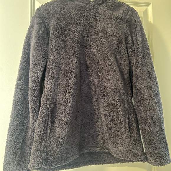 Cozy Gray Fleece Jacket - Picture 1 of 2